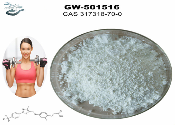 Pólvora de gimnasio para el crecimiento muscular Sarm Gw 501516 Cardarine CAS 317318-70-0